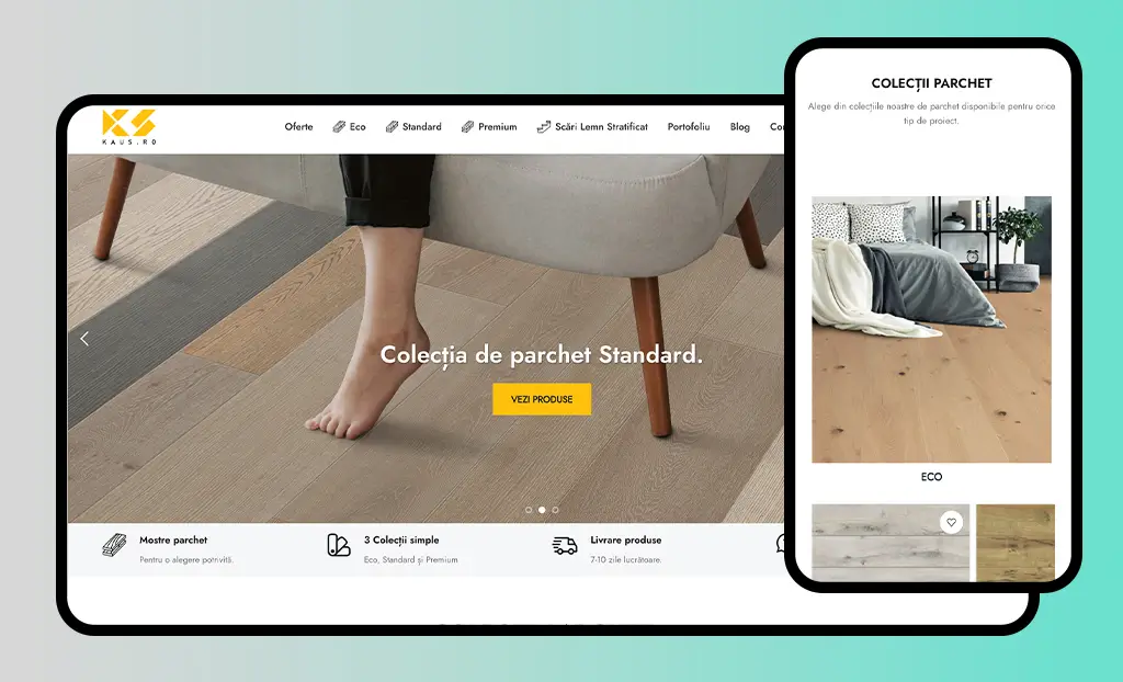 site de prezentare sibiu